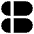Dashboard Horizontal Pills Split Left Icon from Core Solid Set