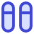 Dashboard Vertical Pills Split Top Icon from Sharp Duo Set | Free Download as SVG Vector and Transparent PNG | Streamline icons