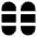 Dashboard Vertical Pills Thirds Icon from Sharp Solid Set