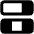 Dashboard Vertical Rectangle 3 Icon from Core Remix Set