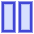 Dashboard Vertical Rectangle Icon from Sharp Duo Set