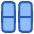 Dashboard Vertical Rectangle Half Icon from Plump Duo Set