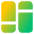 Dashboard Vertical Rectangle Split 1 Icon from Core Gradient Set