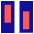 Dashboard Vertical Rectangle Split 1 Icon from Sharp Pop Set