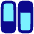 Dashboard Vertical Rectangle Split 1 Icon from Plump Pop Set