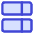 Dashboard Vertical Rectangle Split Right Icon from Core Duo Set