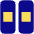 Dashboard Vertical Rectangle Thirds Icon from Core Pop Set