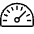 Gauge Dashboard Icon from Streamline Light 3.0 Set