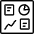 Pie Line Graph Icon from Streamline Light 3.0 Set