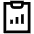 Graph Lines Clipboard Icon from Atlas Line Set