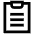 Lines Clipboard Icon from Atlas Line Set