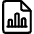 Data File Bars Icon from Ultimate Regular Set