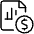Data File Bars Cash Icon from Ultimate Light Set