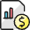 Data File Bars Cash Icon from Ultimate Colors Set