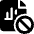 Data File Bars Disable Icon from Ultimate Bold Set