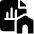 Data File Bars Home Icon from Ultimate Bold Set