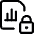 Data File Bars Lock Icon from Ultimate Regular Set