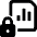 Data File Bars Lock Icon from Ultimate Bold Set