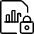 Data File Bars Lock Icon from Ultimate Light Set