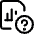 Data File Bars Question Icon from Ultimate Regular Set