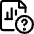 Data File Bars Question Icon from Ultimate Regular Set
