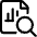 Data File Bars Search Icon from Ultimate Regular Set