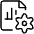 Data File Bars Settings Icon from Ultimate Light Set