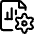 Data File Bars Settings Icon from Ultimate Regular Set