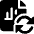 Data File Bars Sync Icon from Ultimate Bold Set