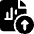 Data File Bars Upload Icon from Ultimate Bold Set