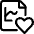 Data File Heart Icon from Ultimate Regular Set