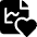 Data File Heart Icon from Ultimate Bold Set