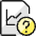 Data File Question Icon from Ultimate Colors Set