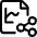 Data File Share Icon from Ultimate Regular Set
