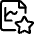 Data File Star Icon from Ultimate Regular Set