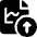 Data File Upload Icon from Ultimate Bold Set