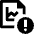 Stock Statistics Warning Icon from Nova Line Icon Set