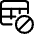 Workflow Data Table Block Icon from Ultimate Regular Set