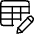Workflow Data Table Edit Icon from Ultimate Light Set