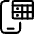 Workflow Data Table Smartphone Icon from Ultimate Regular Set