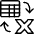 Workflow Data Table Transfer Excel Icon from Ultimate Light Set | Free Download as SVG Vector and Transparent PNG | Streamline icons