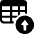Workflow Data Table Upload Icon from Ultimate Bold Set