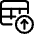 Workflow Data Table Upload Icon from Ultimate Regular Set