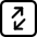 Data Transfer Square Diagonal Icon from Ultimate Regular Set