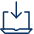 Laptop Download Icon from Cyber Line Set