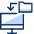 Transfer Folder Icon from Cyber Duotone Set