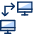 Transfer Screen Imac Personal Computer Icon from Cyber Duotone Set | Free Download as SVG Vector and Transparent PNG | Streamline icons