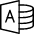 Microsoft Access Logo Icon from Ultimate Light Set