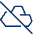 Cloud Disable Icon from Cyber Line - Free Set
