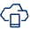 Cloud Smart Mobile Phone Icon from Cyber Line - Free Set